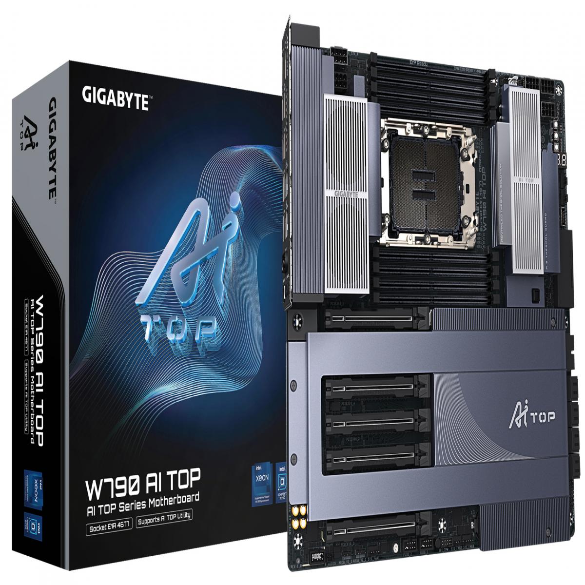 GIGABYTE 4677 W790 AI TOP E-ATX         