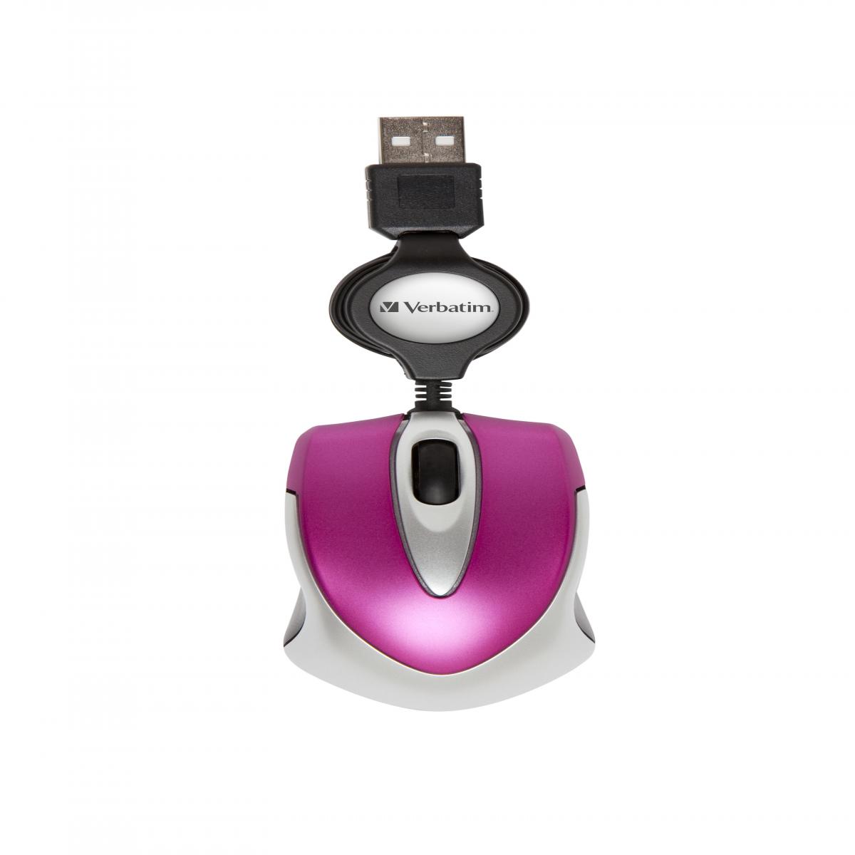 Verbatim Go Mini mouse Office USB Type-A Optical 1000 DPI