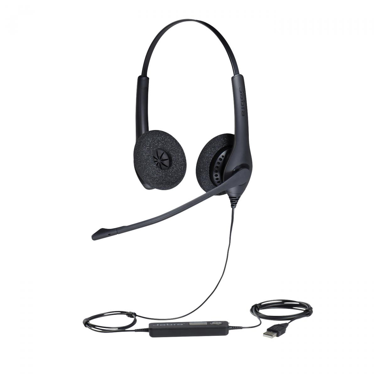 Jabra BIZ 1500 Duo - Headset - On-Ear  Wired