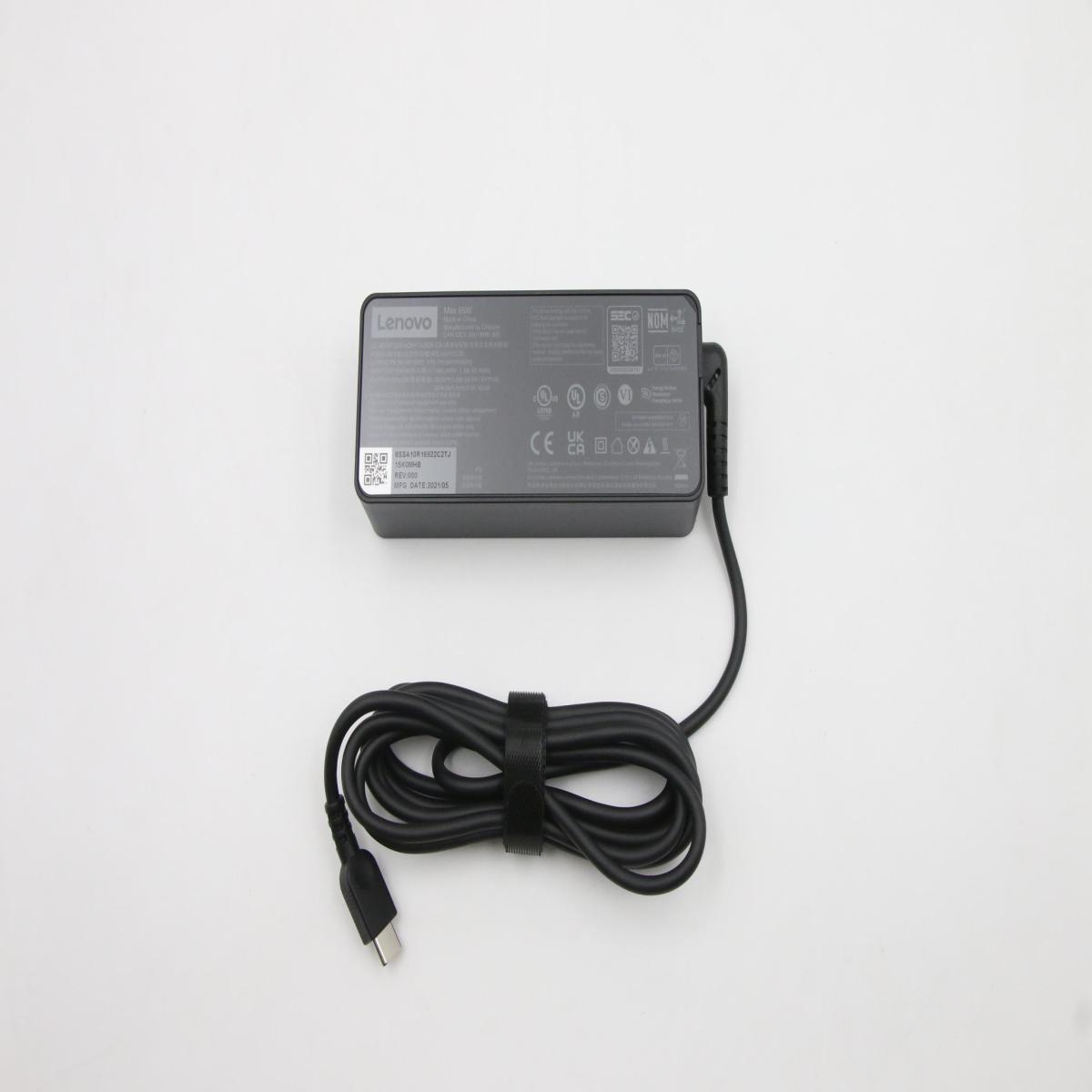 Lenovo 5A10W86255 power adapter/inverter Indoor 65 W Black