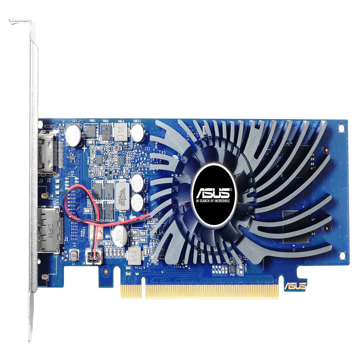 Asus GT1030, 2GB DDR5, PCIe3, HDMI, DP, 1506MHz Clock, Low Profile (Bracket Included)