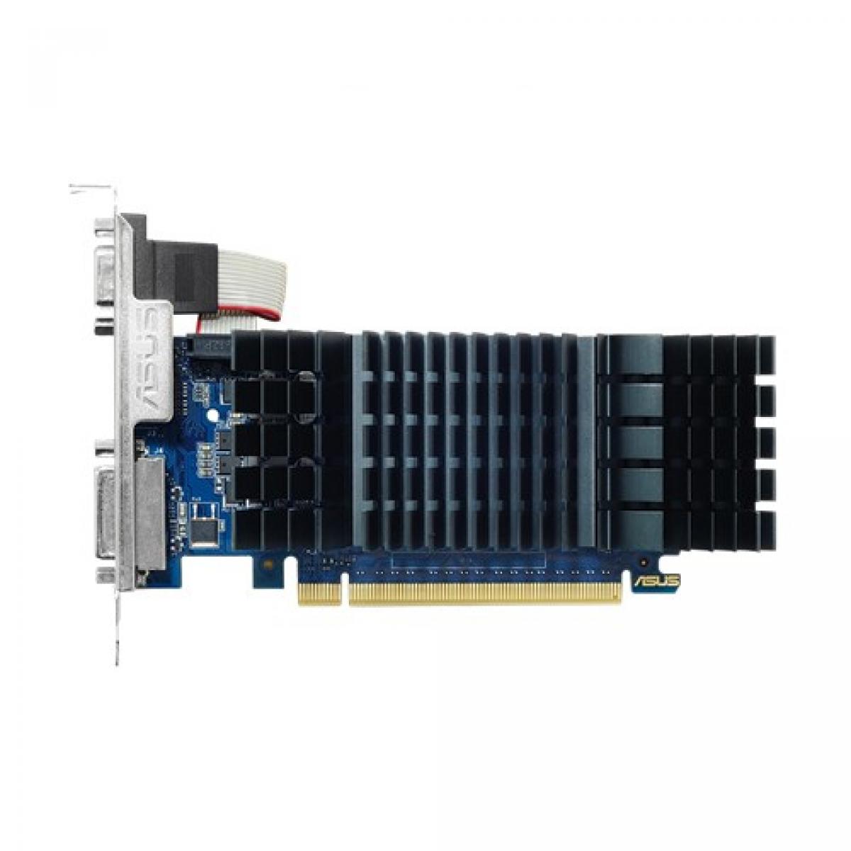 Asus GT730, 2GB DDR5, PCIe2, VGA, DVI, HDMI, Silent, Low Profile (Bracket Included)