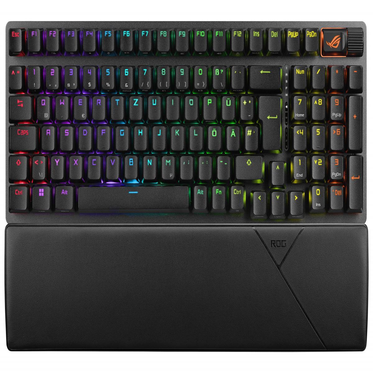 ASUS ROG Strix Scope II 96 Wireless keyboard Gaming USB + RF Wireless + Bluetooth QWERTY UK English Black