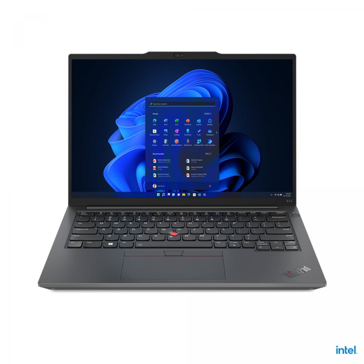 Lenovo ThinkPad E14 G5 21JK Laptop, 14" IPS, i5-1335U, 8GB, 256GB SSD, No Optical, USB-C, Backlit KB, Windows 11 Pro