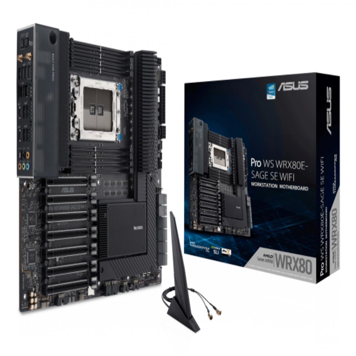 ASUS WRX80E-SAGE SE WIFI AMD WRX80 Socket SP3 Extended ATX