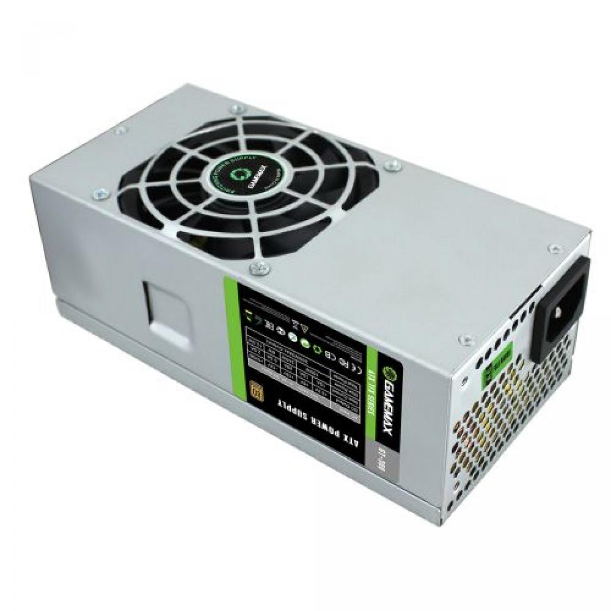 GameMax 300W GT300 TFX PSU, Small Form Factor, 80mm Fan, 80+ Bronze, Power Lead Not Included