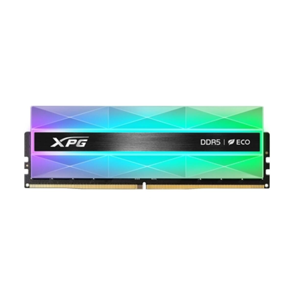 Adata LANCER NEON AX5U6800C3416G-DCLANRSG DDR5 6800MHz, 32GB, (2 x 16GB) CL34, 1.4v, Retail, Silver RGB System Memory, Using Eco Friendly Material