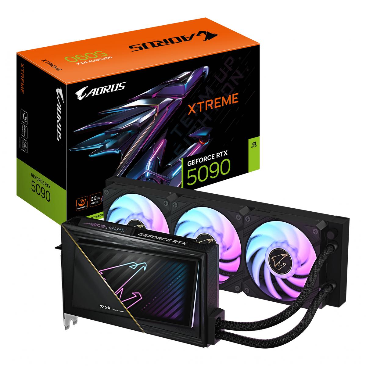 AORUS RTX 5090 32GB XTREME WATERFORCE   