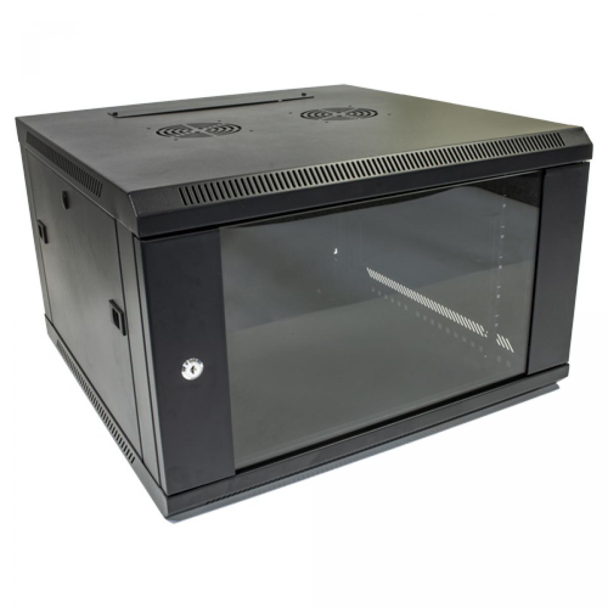 CNL 9U WCab 450mm Bk FLATPACK