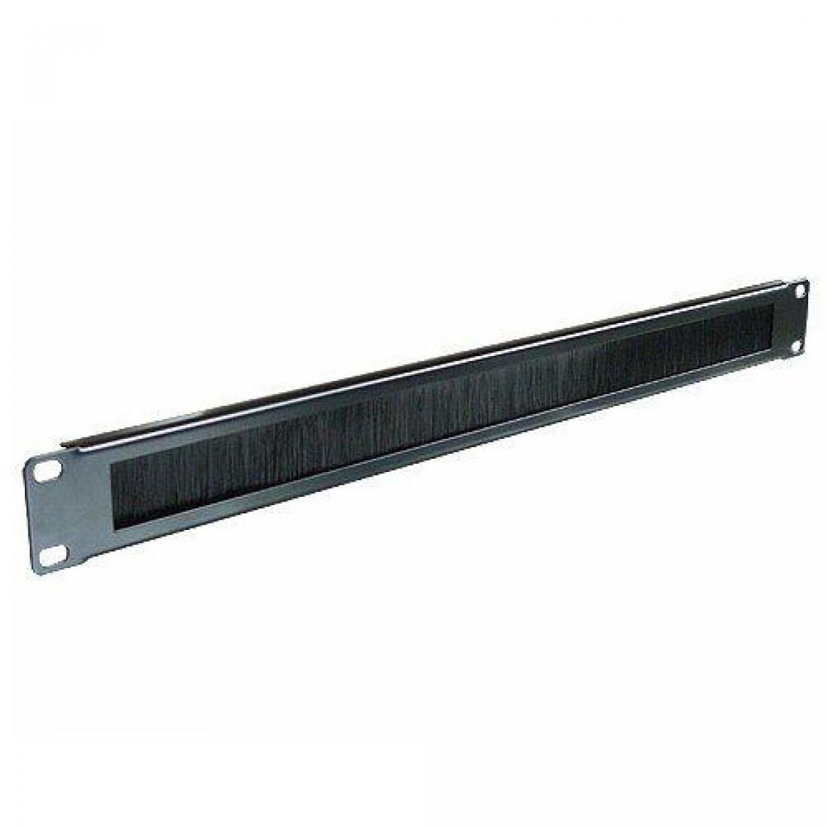 CNL 1u Cable Tidy Brush Letterbox Bk