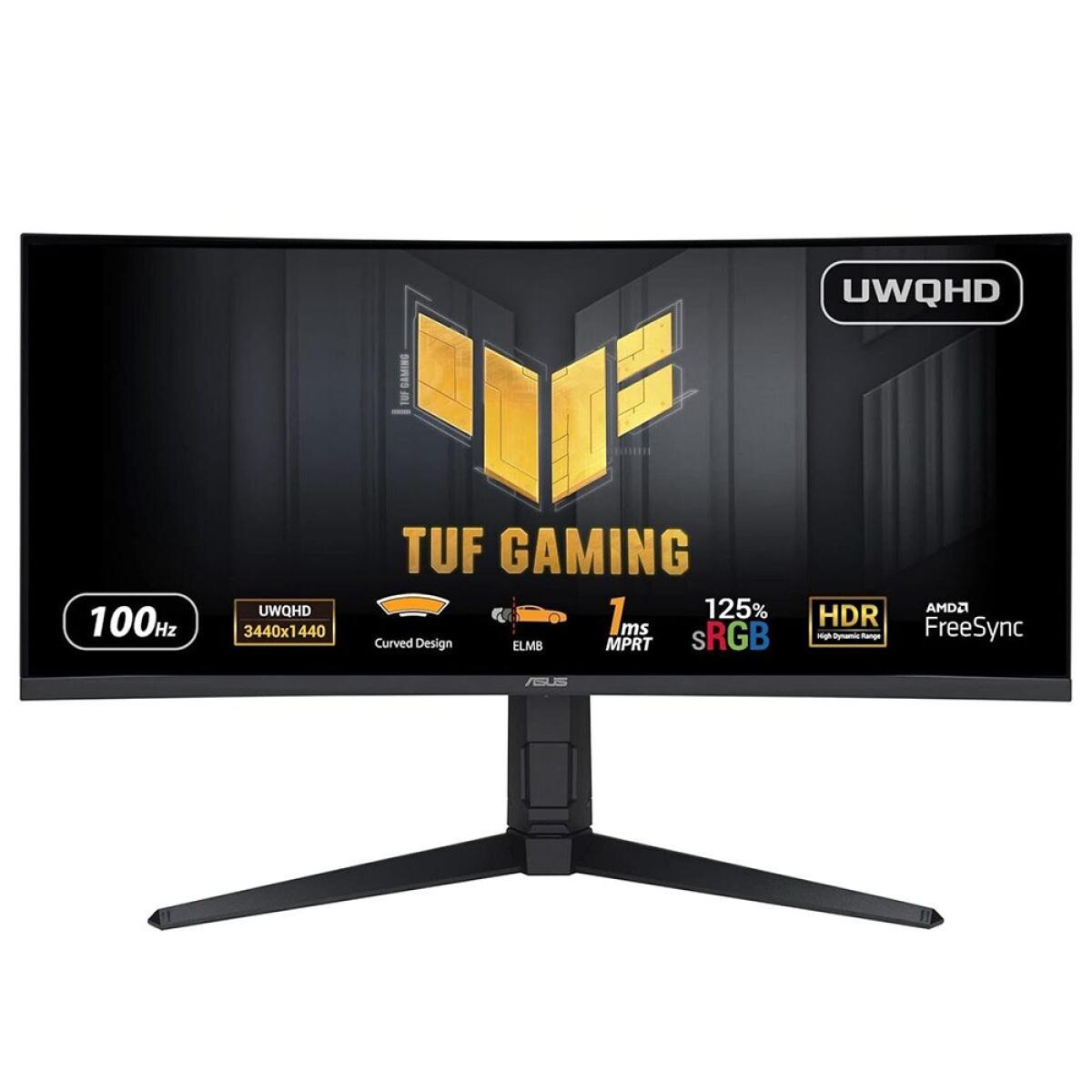 ASUS TUF Gaming VG34VQEL1A computer monitor 86.4 cm (34") 3440 x 1440 pixels LED Black