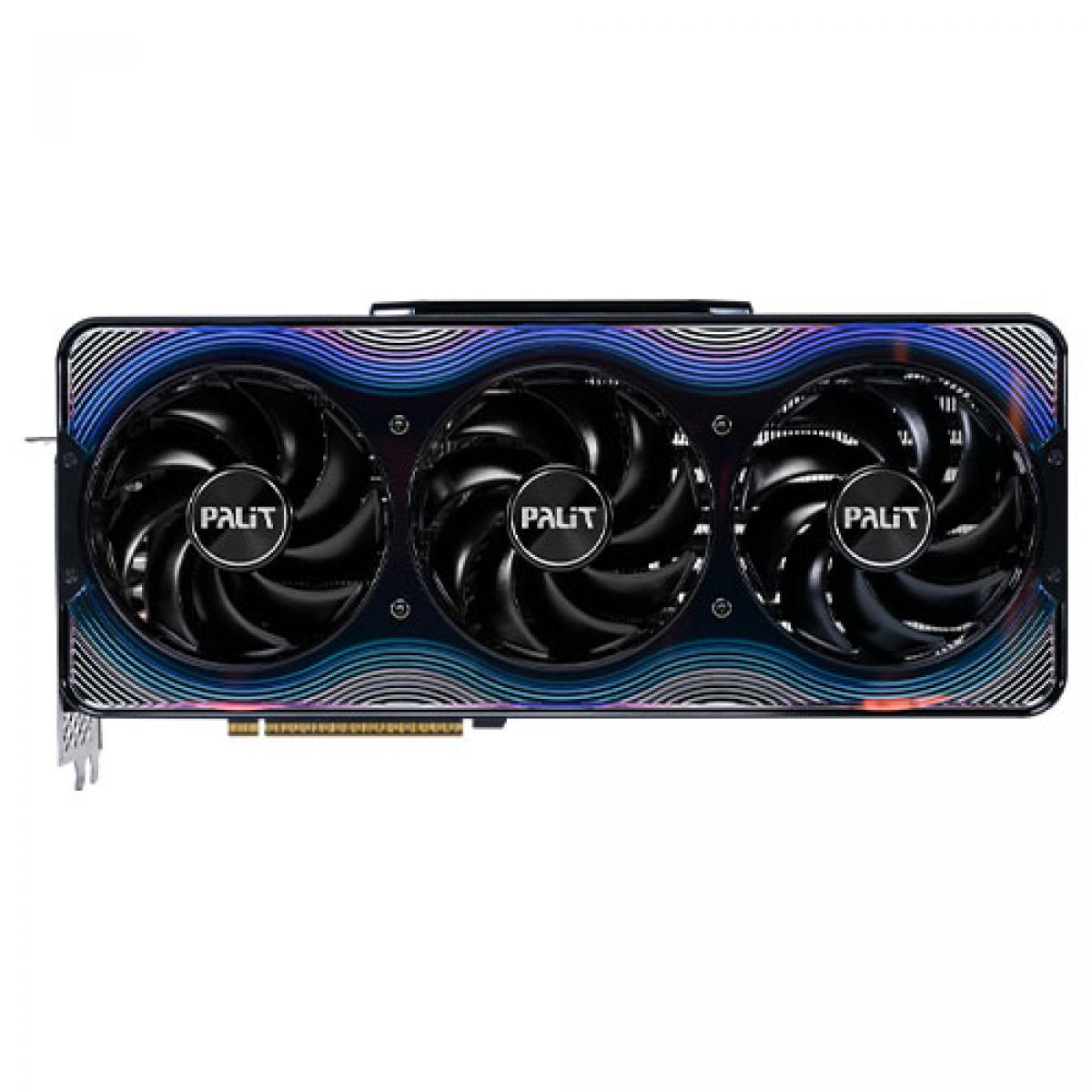 Palit RTX5070 Ti GameRock OC, PCIe5, 16GB DDR7, HDMI, 3 DP, 2512MHz Clock, RGB Lighting, Overclocked
