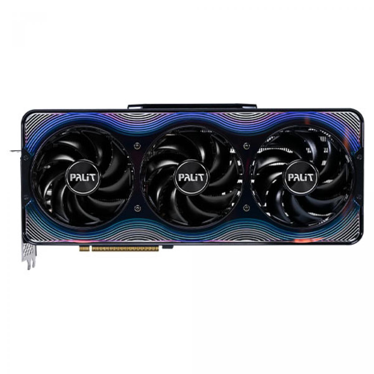 Palit RTX5070 Ti GameRock, PCIe5, 16GB DDR7, HDMI, 3 DP, 2452MHz Clock, RGB Lighting