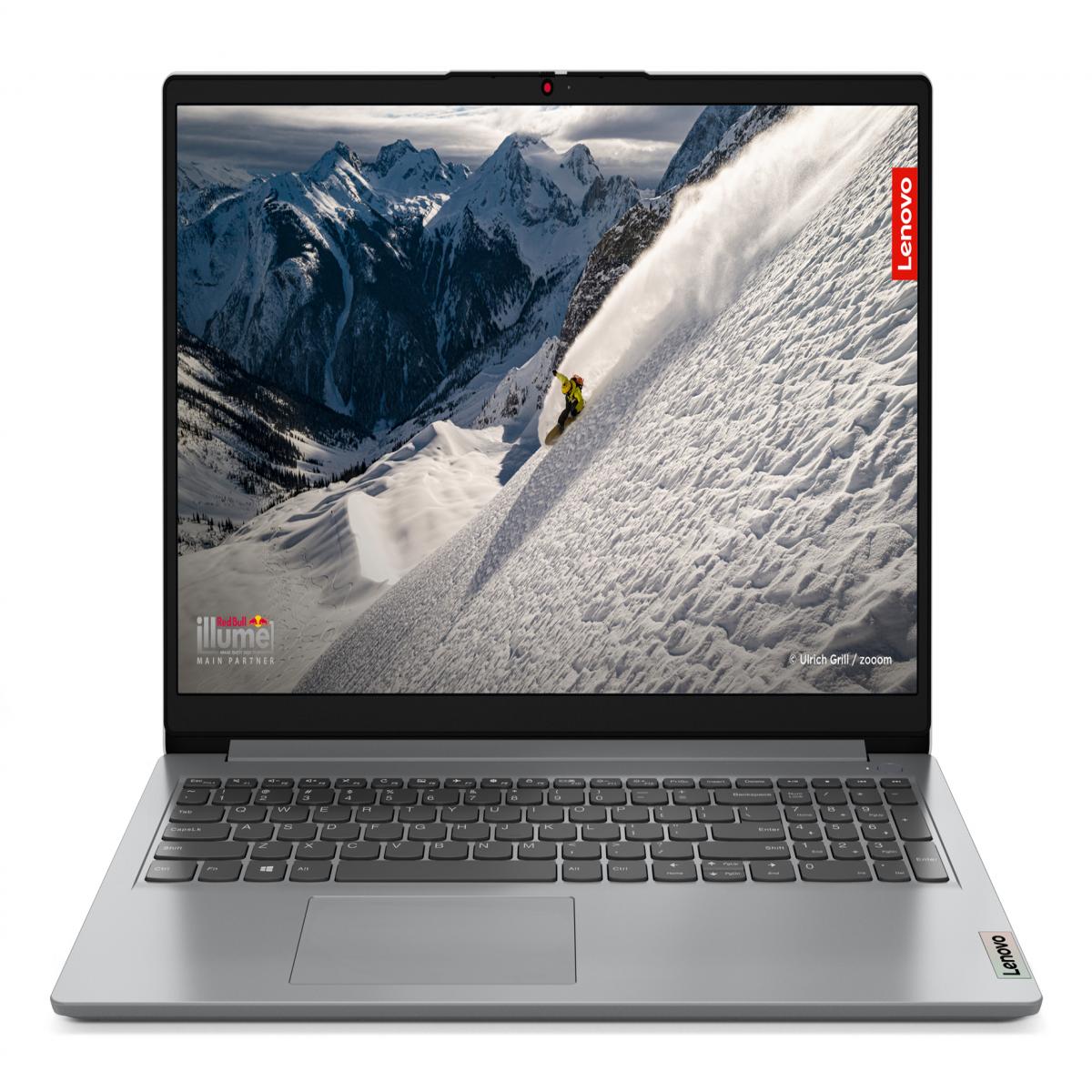 Lenovo IdeaPad 1 15AMN7 AMD Ryzen™ 3 7320U Laptop 39.6 cm (15.6") Full HD 8 GB LPDDR5-SDRAM 512 GB SSD Wi-Fi 6 (802.11ax) Windows 11 Home in S mode UK English Grey