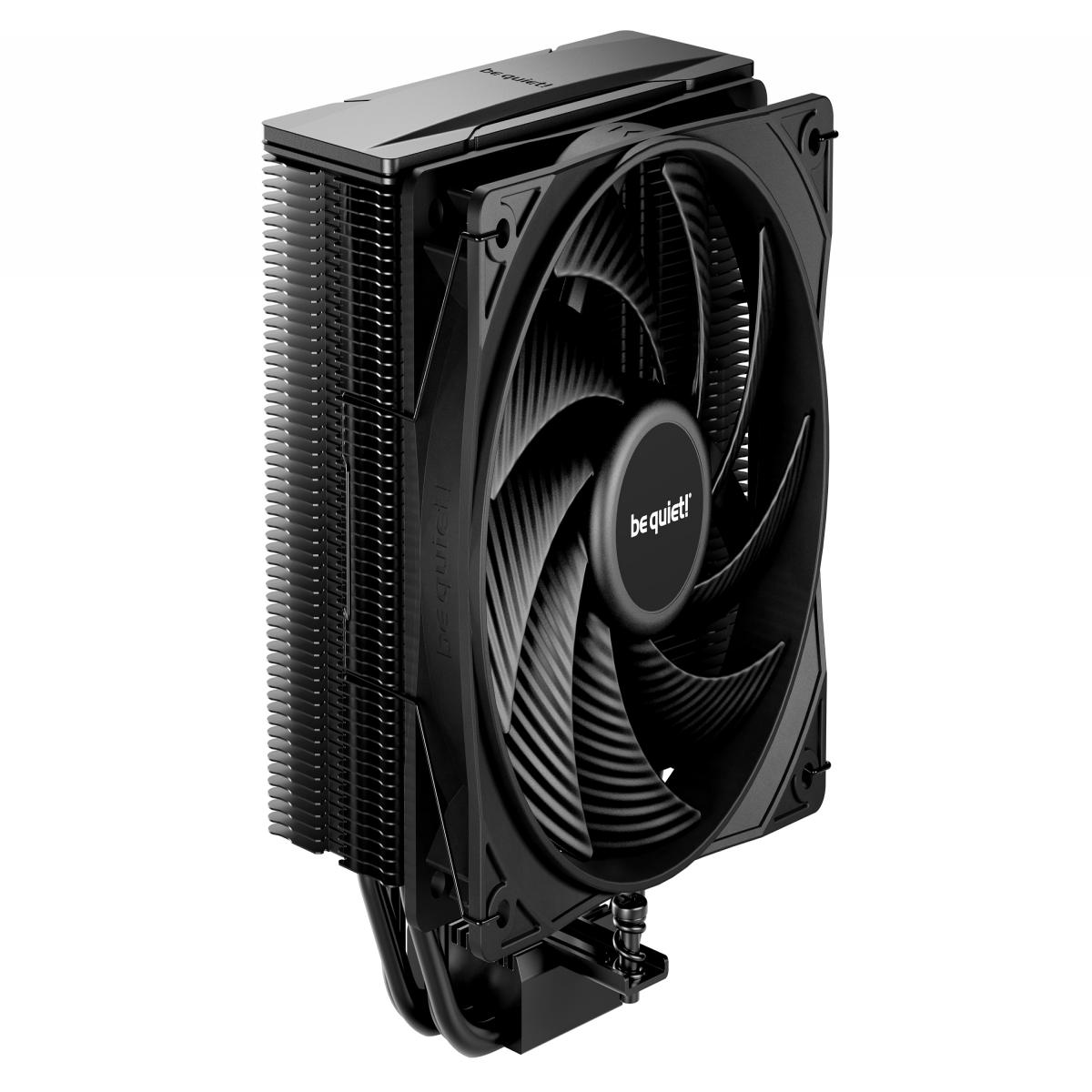 be quiet! Pure Rock 3 CPU Cooler, Universal Socket, Pure Wings 3 PWM Fan, 2000RPM, only 31.2dB(A) at maximum fan speed, 190W TDP, 3-year manufacturer's warranty