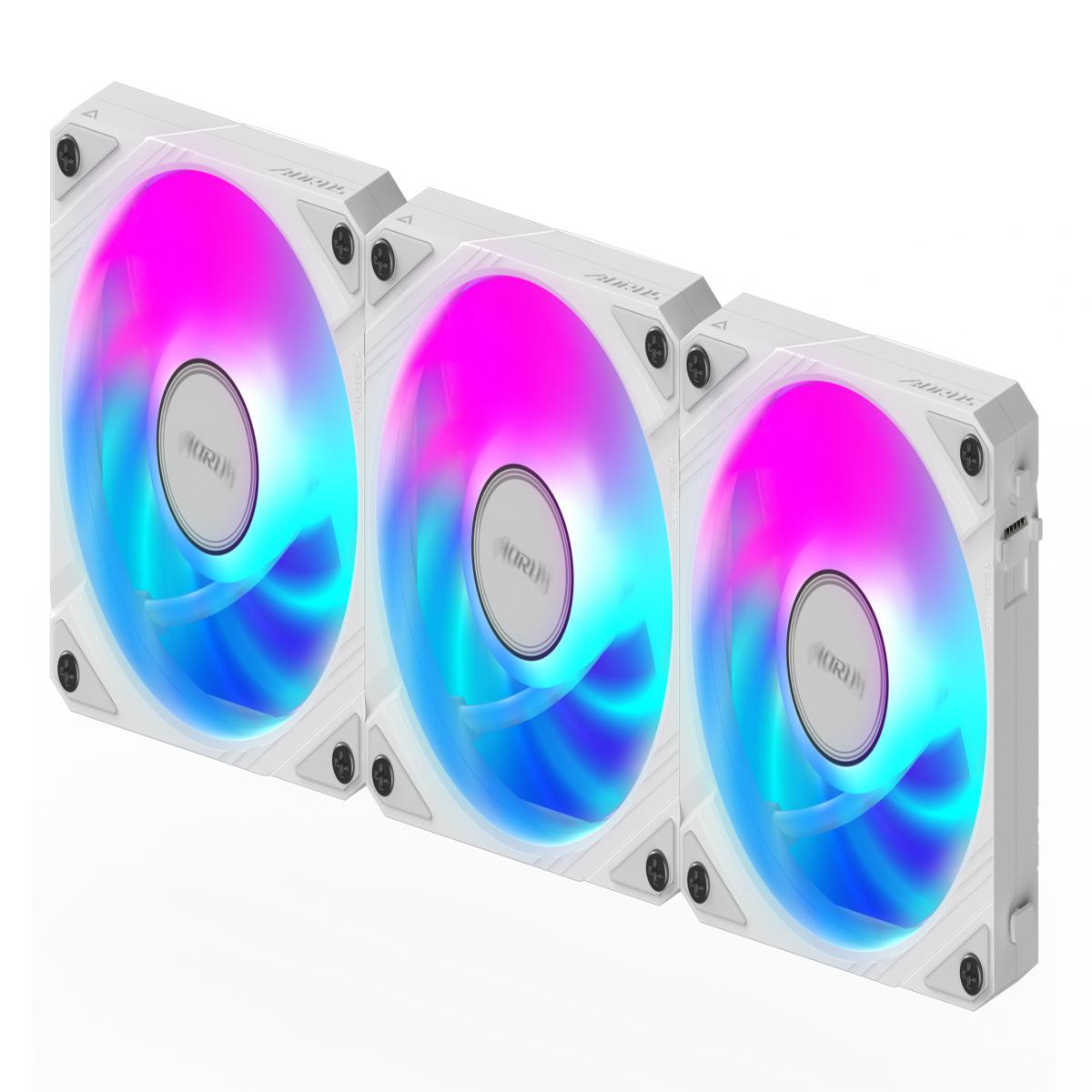 GIGABYTE AORUS EZ CHAIN FAN 120 ICE Motherboard 12 cm White 1 pc(s)