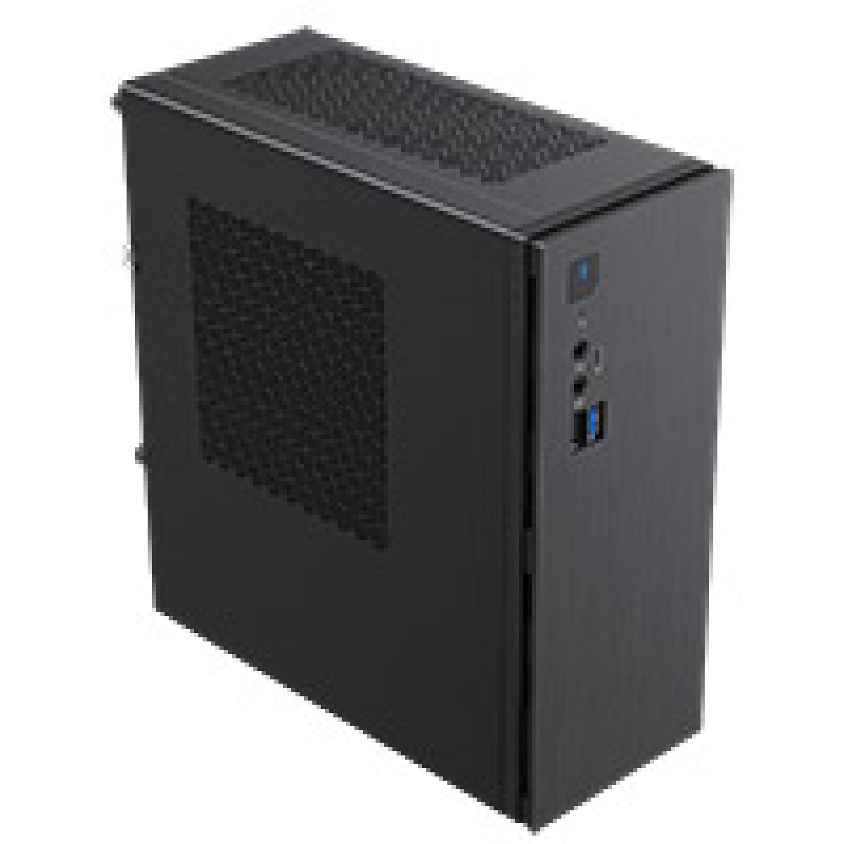 CiT S4i Mini Desktop 4 Litre Case With 1 x USB2.0 1 x USB3.0 1 x USB 3.X Type C With Flex Power Supply Included