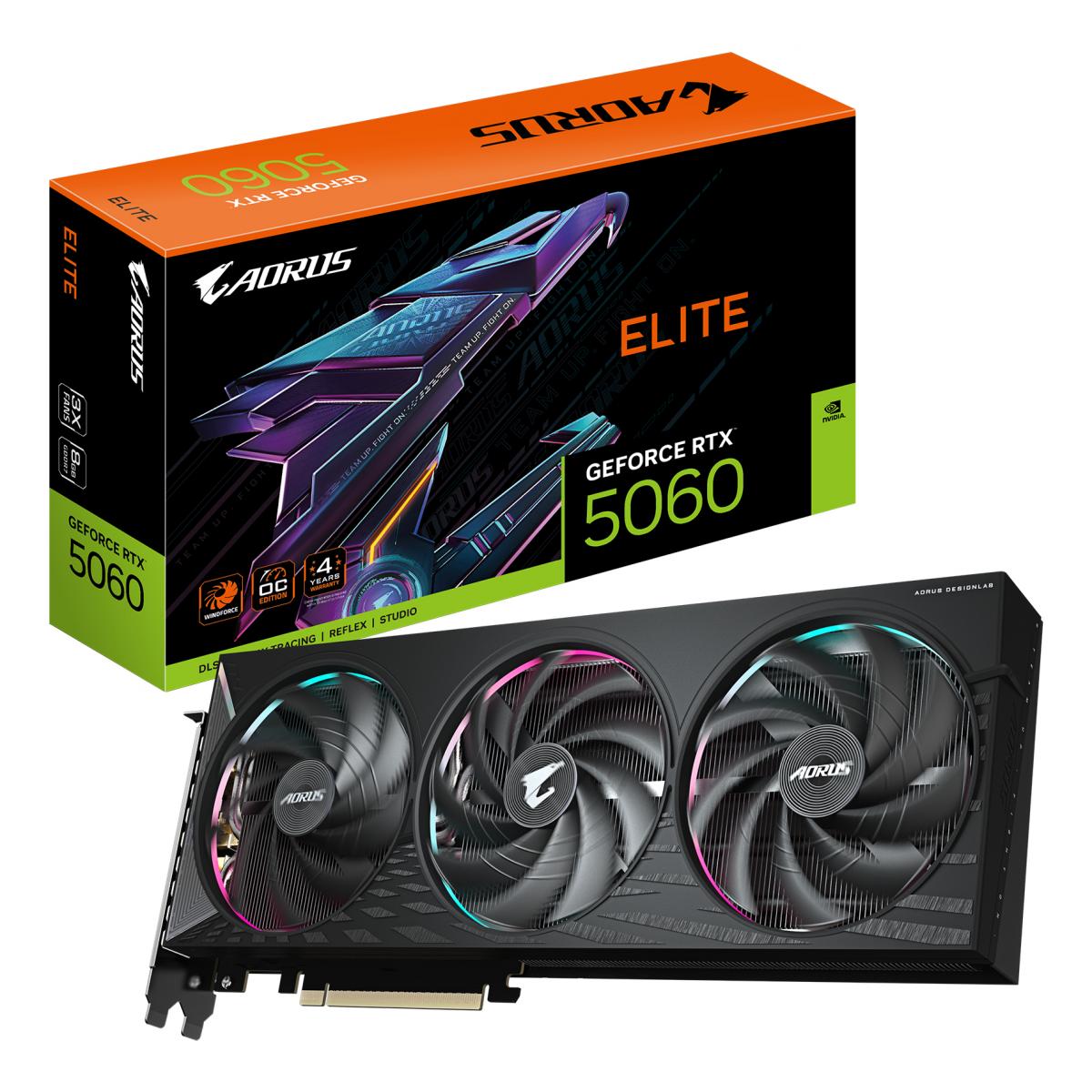 AORUS RTX 5060 8GB ELITE                