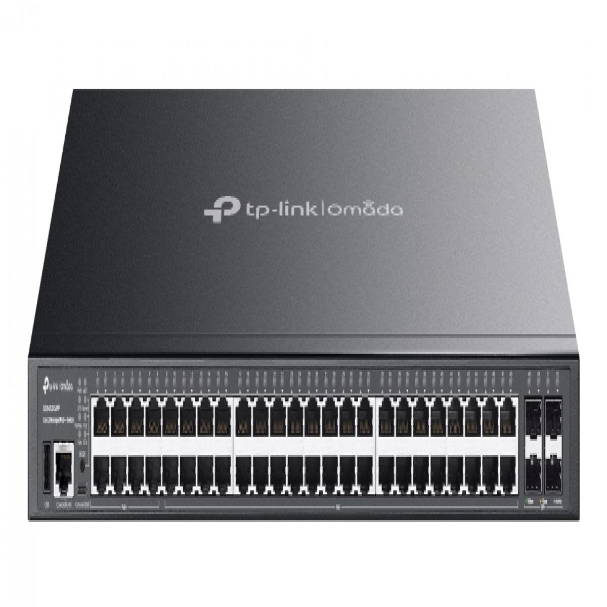 TP-Link Omada SG5452XMPP network switch Managed L3 Gigabit Ethernet (10/100/1000) Power over Ethernet (PoE) Black
