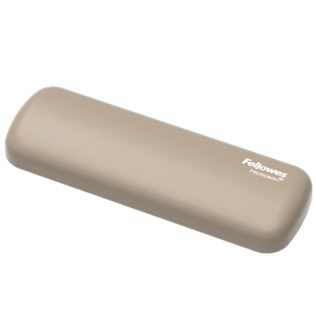 Fellowes Wrist Rest Breyta Palm Rest with Antibacterial Protection Ergonomic Wrist Support Sand