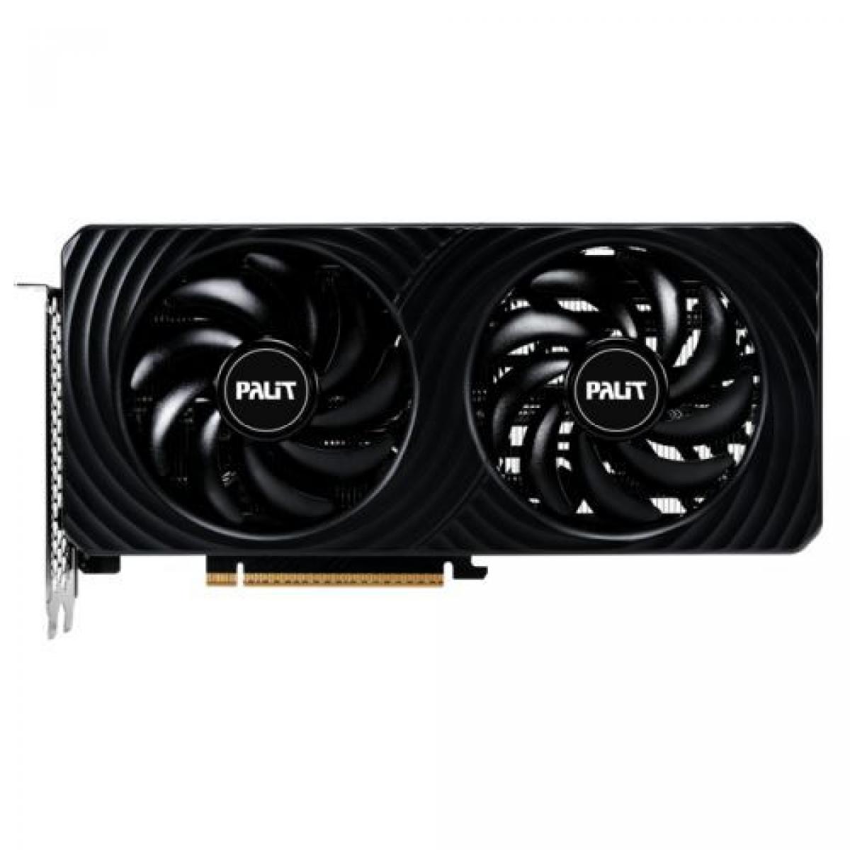 Palit RTX5060 DUAL OC, PCIe5, 8GB DDR7, HDMI, 3 DP, 2535MHz Clock, RGB Lighting, Overclocked