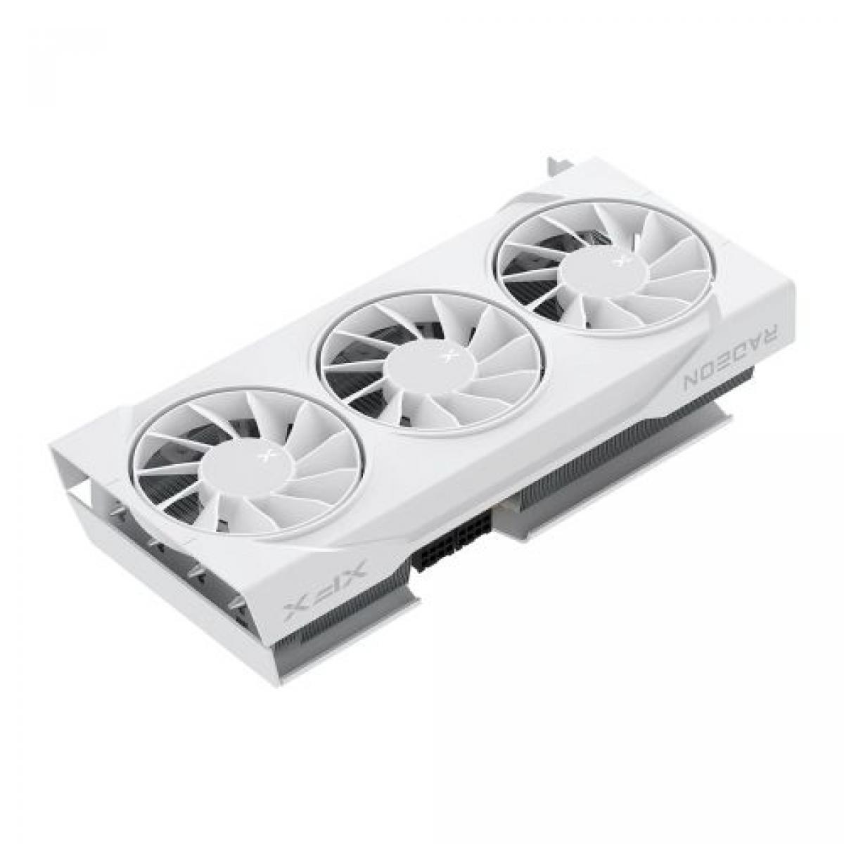 XFX Swift RX9070 OC White Triple 90mm Fan Gaming Edition, PCIe5, 16GB DDR6, HDMI, 3 DP, 2700MHz Clock, Overclocked