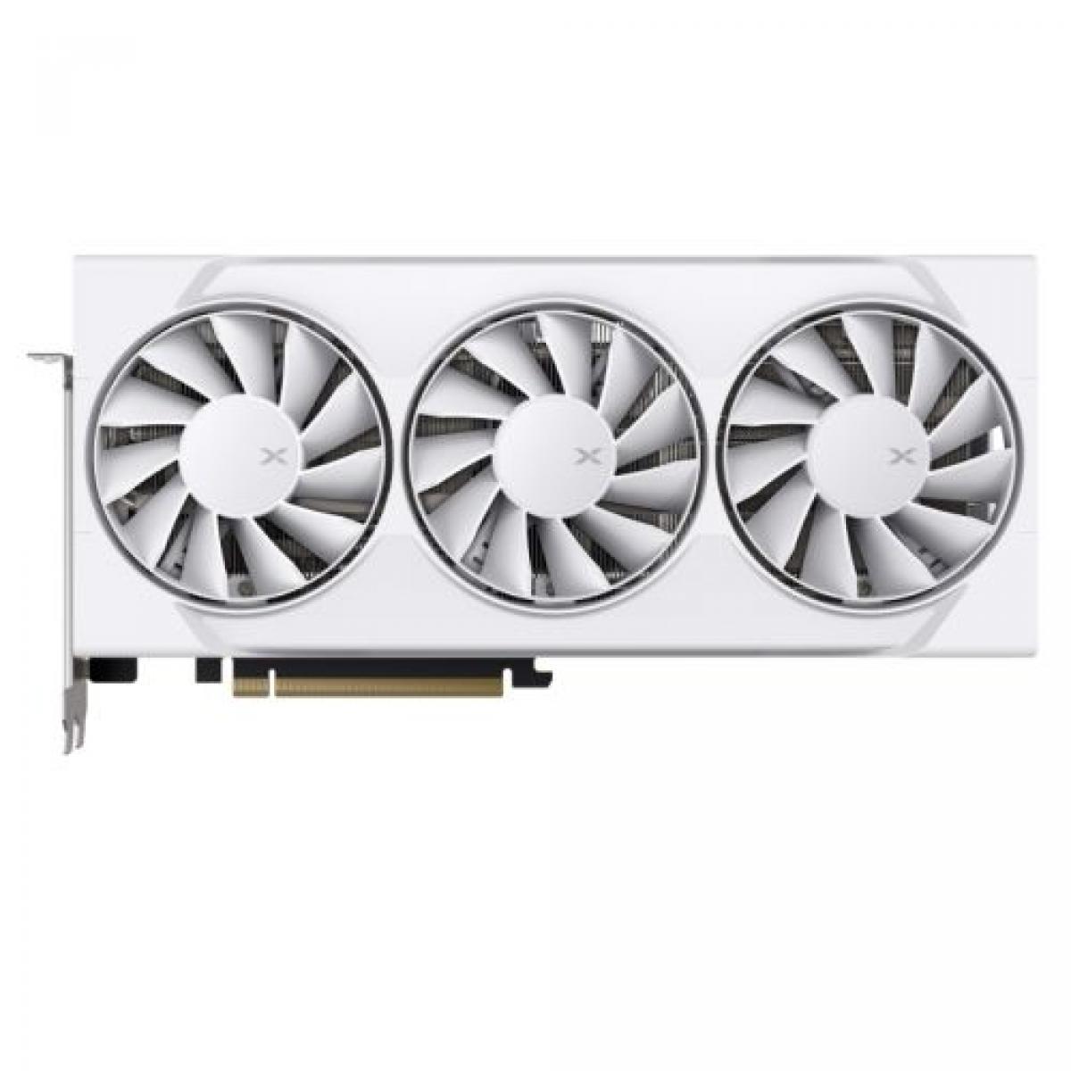 XFX Swift RX9060 XT OC White Triple Fan Gaming Edition 16GB, PCIe5, 16GB DDR6, HDMI, 2 DP, 3320MHz Clock, Overclocked