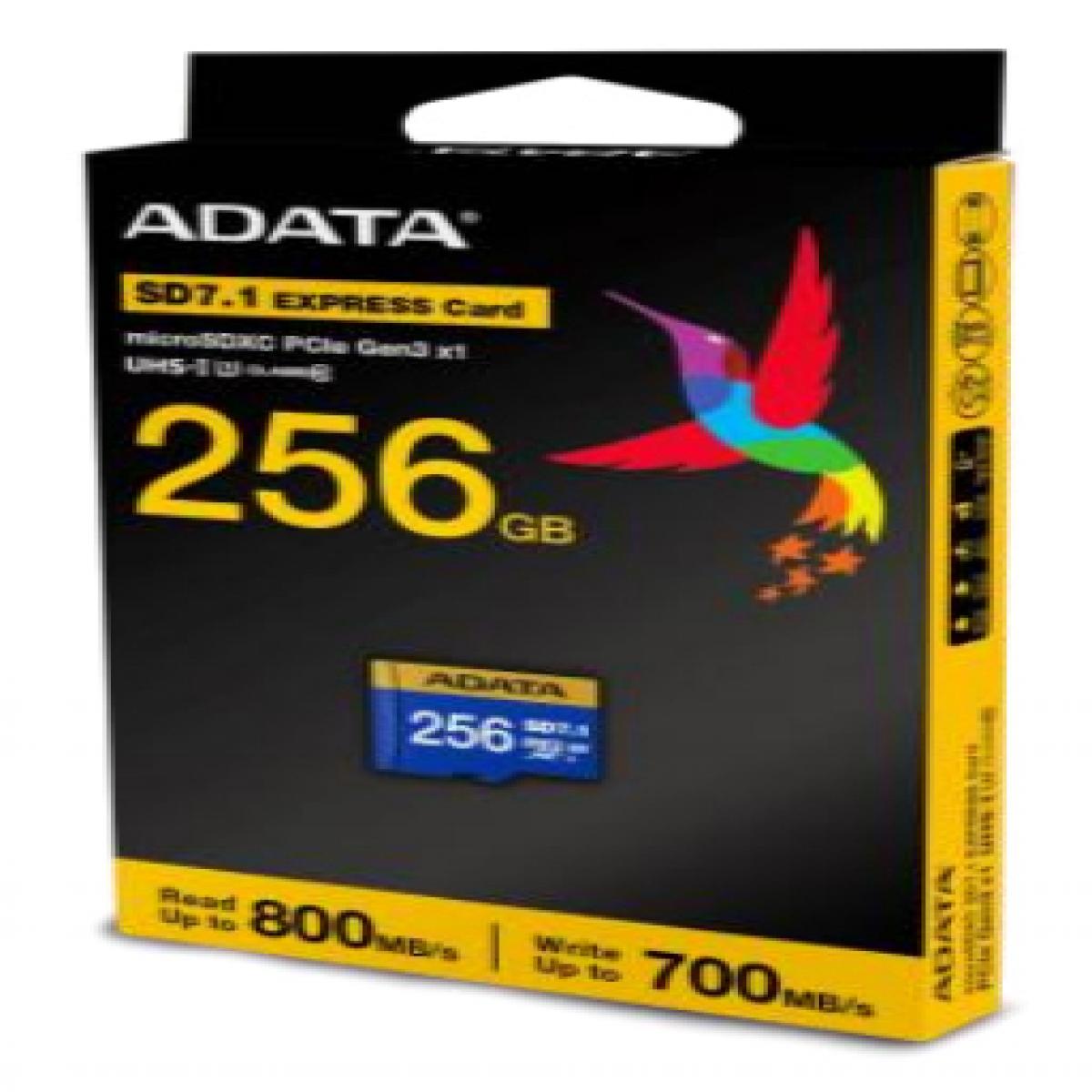 Adata Premier Extreme 256GB microSDXC SD7.1 Express Card, Nintendo Switch 2 Ready