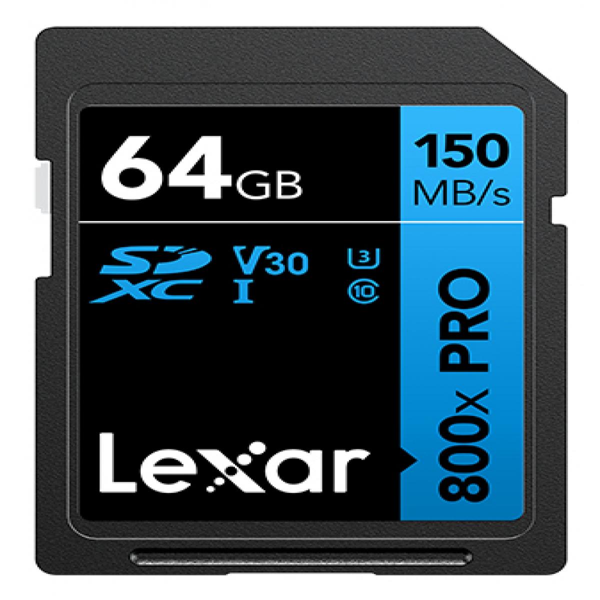 Lexar Professional 800x Pro SD Card 64GB