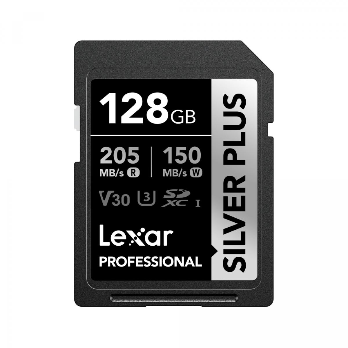 Lexar SILVER PLUS SD Card 128GB