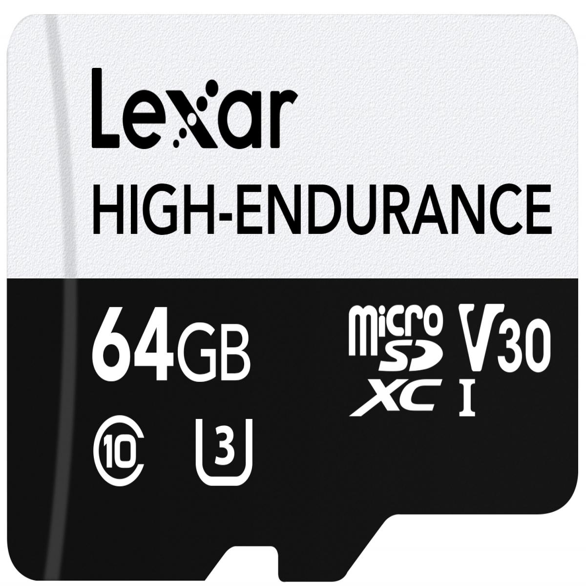 Lexar High Endurance MicroSD 64GB