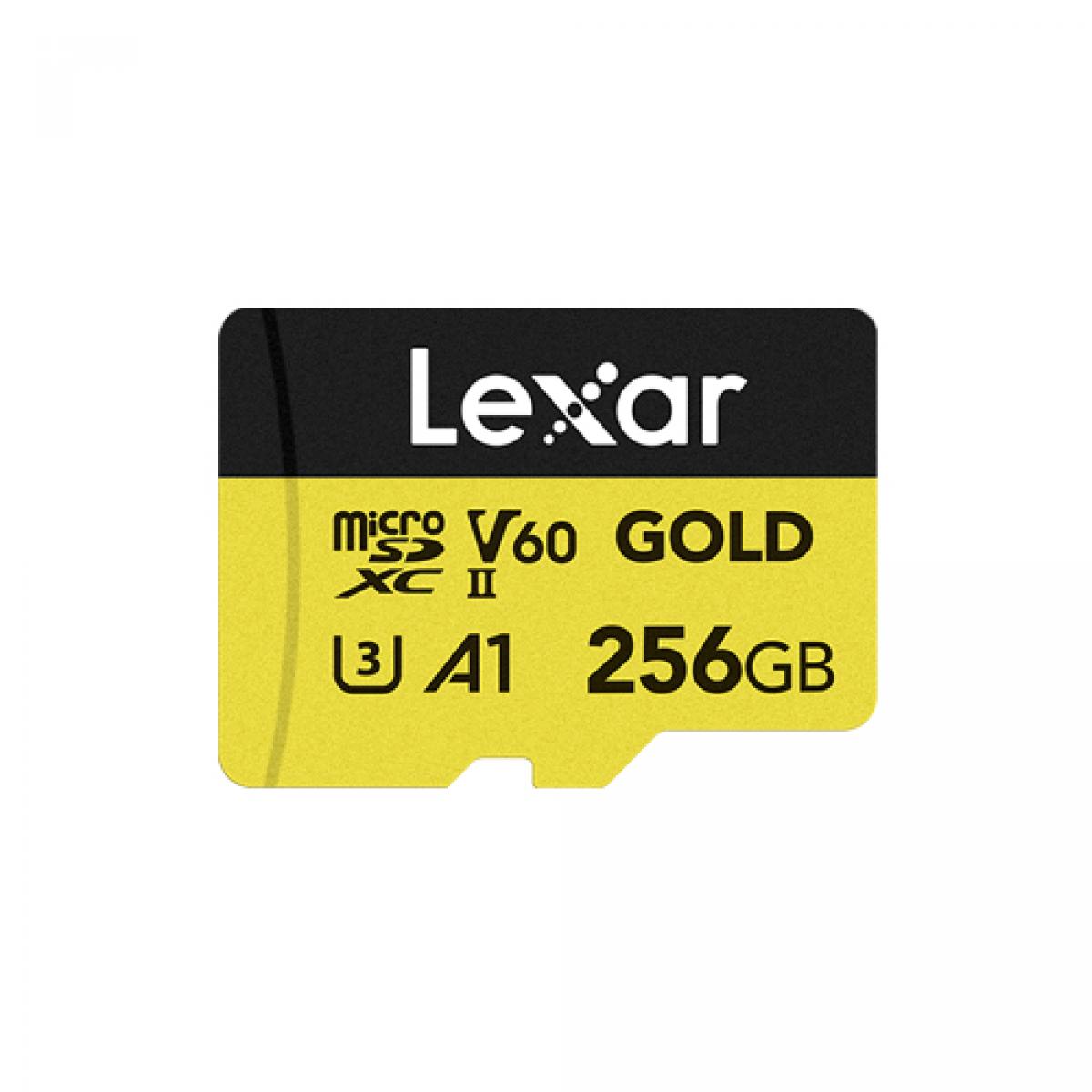Lexar GOLD MicroSD Card 256GB