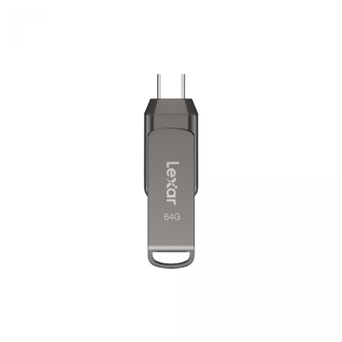 Lexar D400 Dual Type-C/A USB Drive 64GB