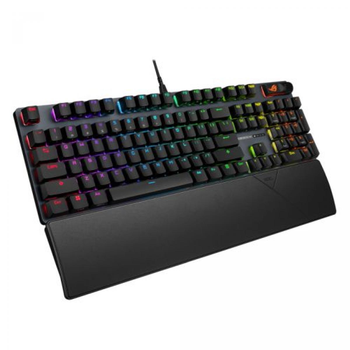Asus ROG STRIX SCOPE II X Mechanical RGB Gaming Keyboard, ROG NX V2 Switches, Sound Dampening, PBT Keycaps, Intuitive Controls