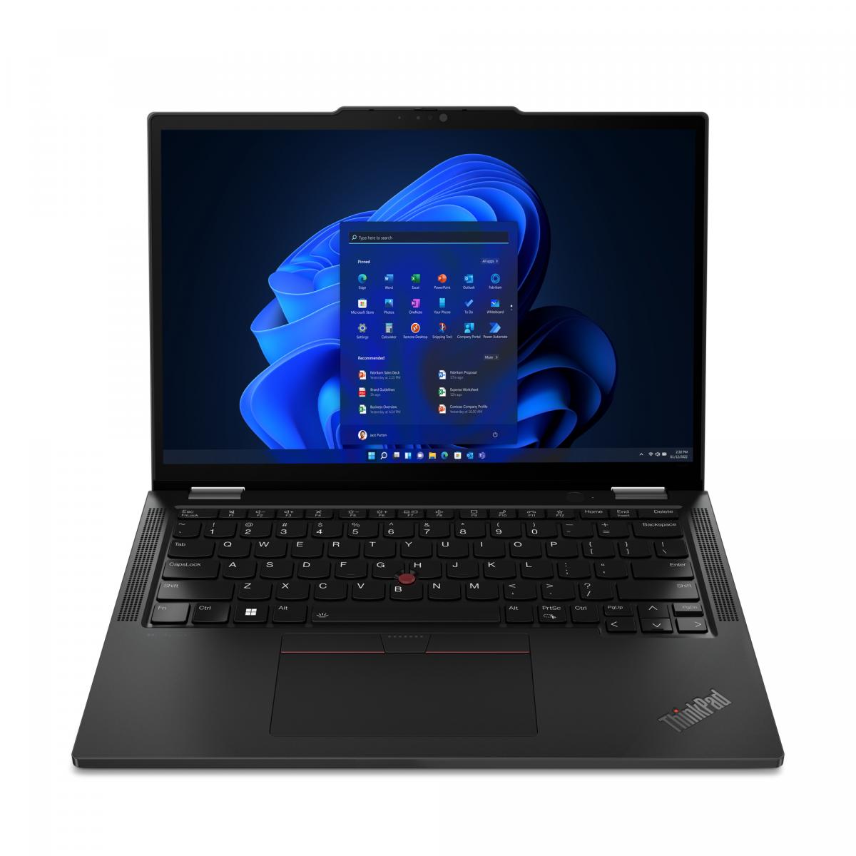Lenovo ThinkPad X13 Yoga Gen 4 Intel® Core™ i5 i5-1335U Hybrid (2-in-1) 33.8 cm (13.3") Touchscreen WUXGA 8 GB LPDDR5-SDRAM 256 GB SSD Wi-Fi 6E (802.11ax) Windows 11 Pro UK English Black