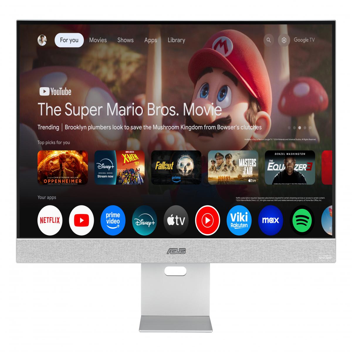 ASUS 31.5 IPS SMART MONITOR SPK MS32UC  