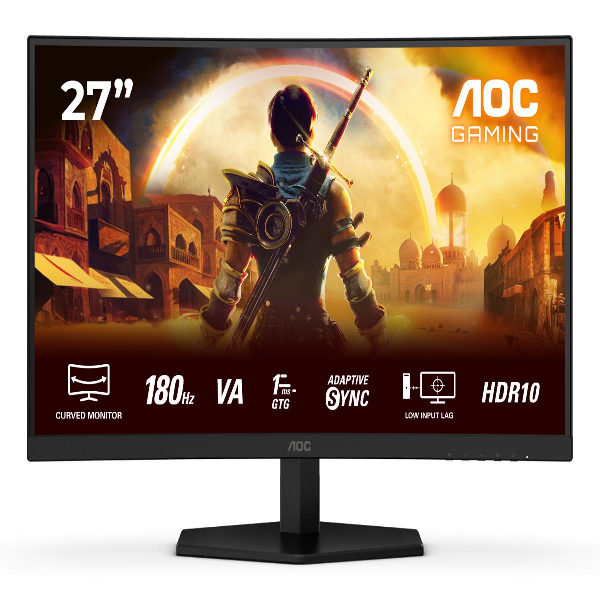 AOC 23.6 VA MONITOR SPK CUR C27G42E     