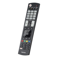 Hama Universal Remote Control for LG TVs, IR, Teachable, Illuminating Buttons