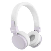 Hama Freedom Lit III Headset Wireless Head-band Calls/Music USB Type-C Bluetooth Lilac, White