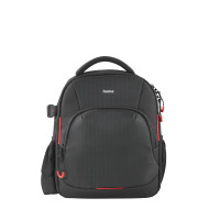 Hama Ohio Backpack Black, Red