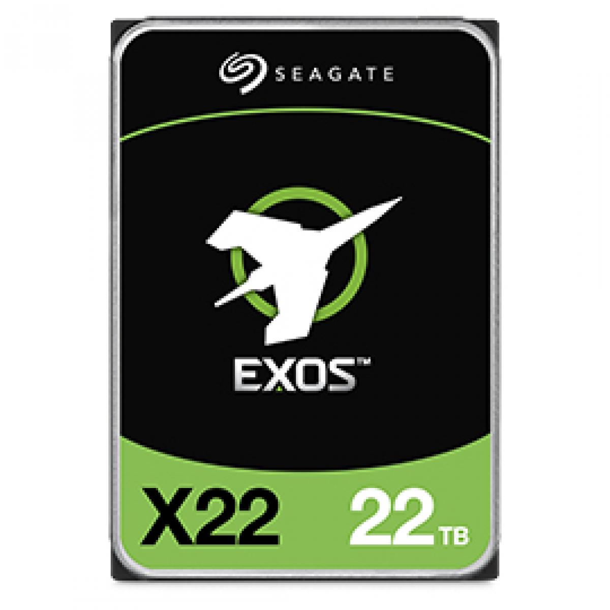 Seagate Exos X22 ST20000NM004E internal hard drive 20 TB 7200 RPM 512 MB 3.5" Serial ATA III