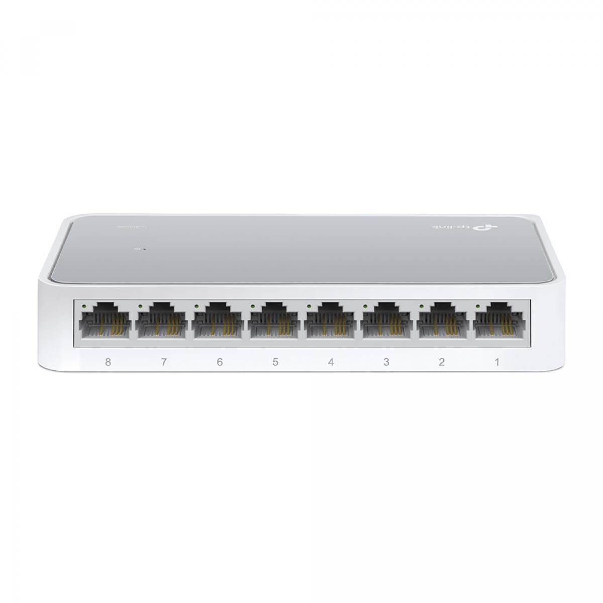TP-Link TL-SF1008D network switch Unmanaged Fast Ethernet (10/100) White