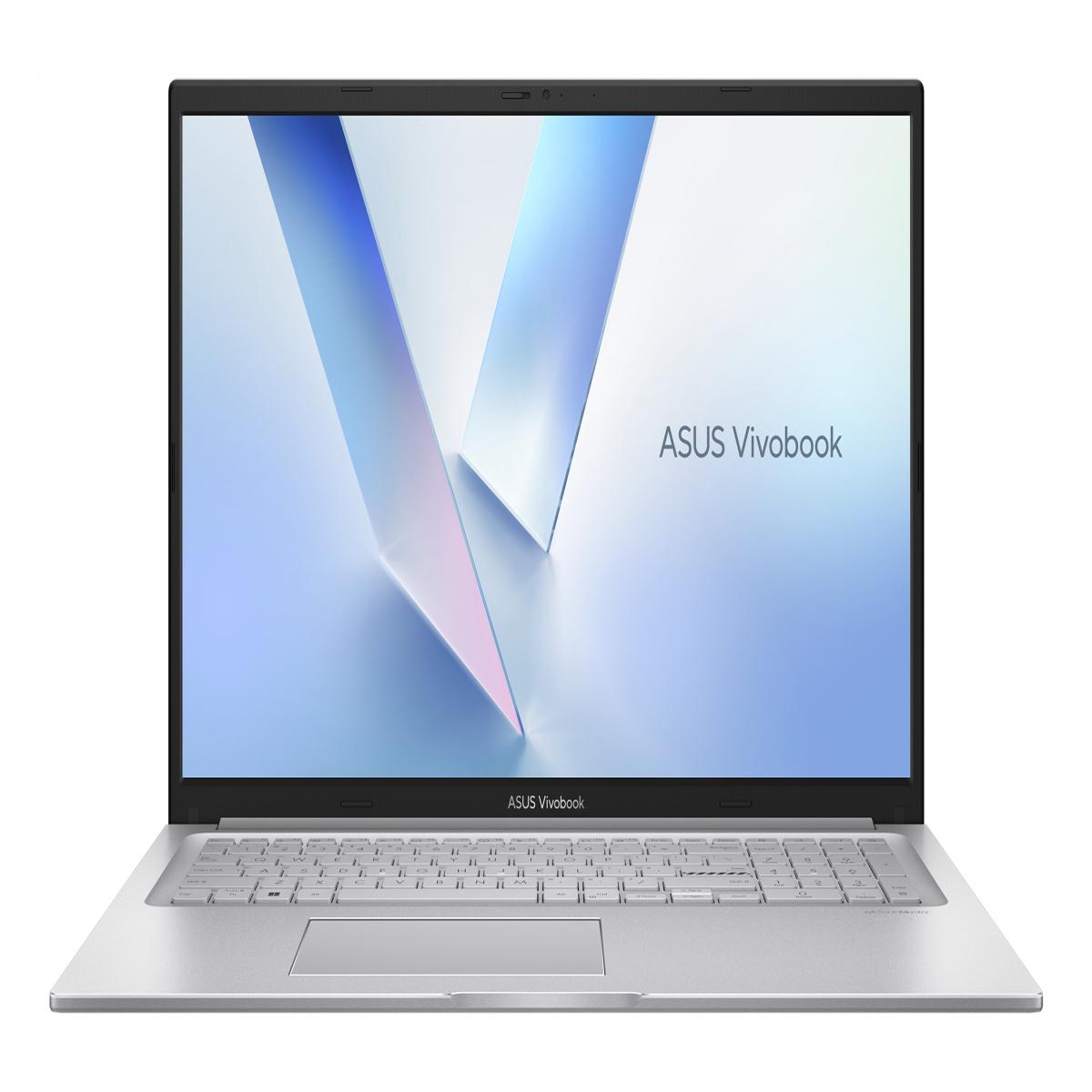 ASUS Vivobook 17 X1704VA-AU1076W Intel Core 3 100U Laptop 43.9 cm (17.3") Full HD 8 GB DDR5-SDRAM 512 GB SSD Wi-Fi 6 (802.11ax) Windows 11 Home Silver