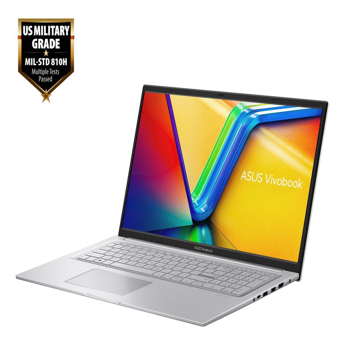 ASUS Vivobook 17 X1704ZA-AU037W Intel® Pentium® Gold 8505 Laptop 43.9 cm (17.3") Full HD 8 GB DDR4-SDRAM 256 GB SSD Wi-Fi 5 (802.11ac) Windows 11 Home Silver