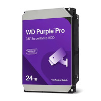 WD WD240PURP Purple Pro 24TB SATA Smart VideoHard Drive, 7200RPM, Transfer Rate up to 272MB/s, 512MB Cache