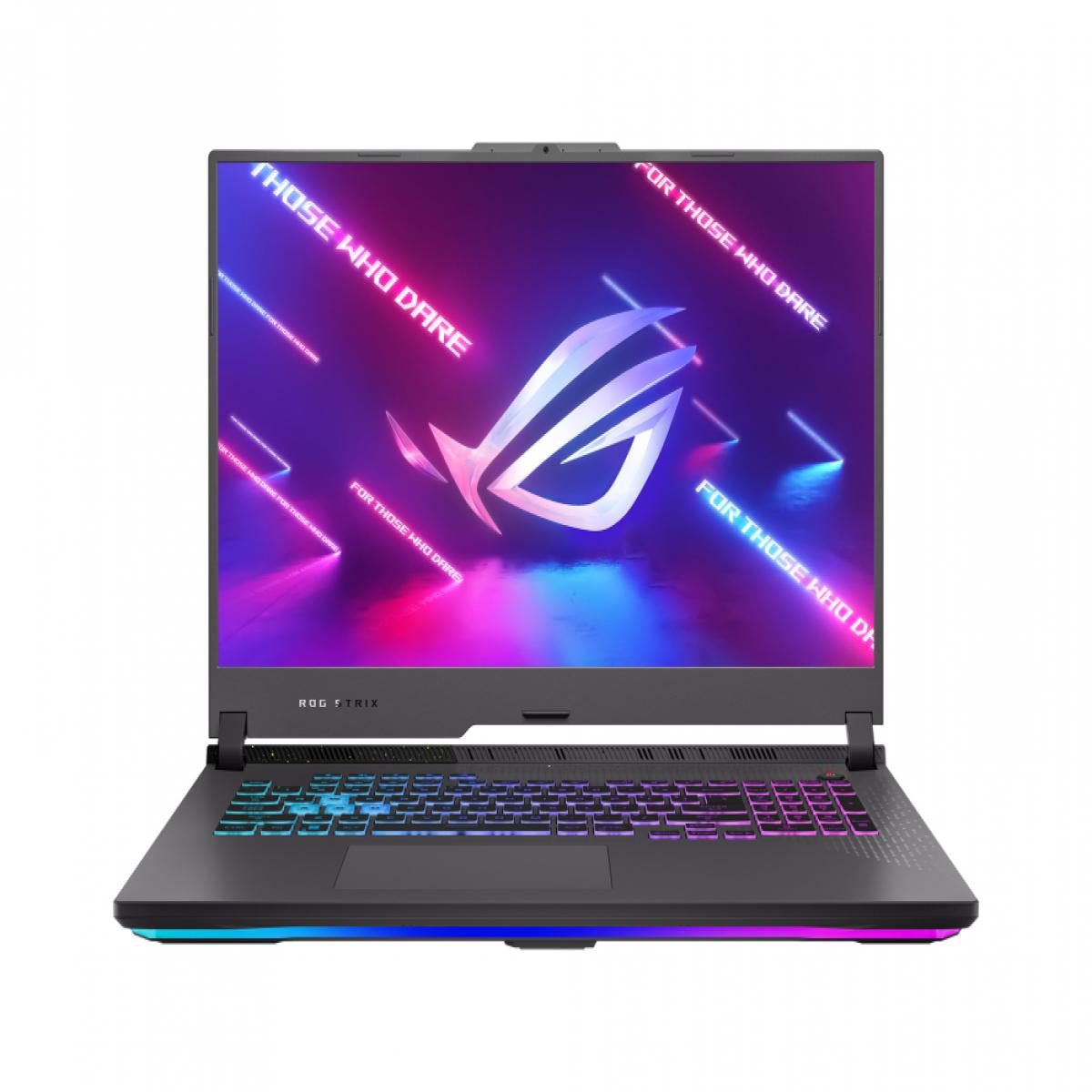 ASUS ROG Strix G17 STRIX-G17-G713PI-LL044W AMD Ryzen™ 9 7845HX Laptop 43.9 cm (17.3") Wide Quad HD 32 GB DDR5-SDRAM 1 TB SSD NVIDIA GeForce RTX 4070 Wi-Fi 6E (802.11ax) Windows 11 Home Grey