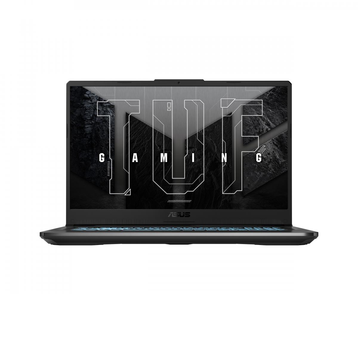 ASUS TUF Gaming F17 FX706HCB-HX147W laptop Intel® Core™ i5 i5-11400H 43.9 cm (17.3") Full HD 16 GB DDR4-SDRAM 512 GB SSD NVIDIA GeForce RTX 3050 Wi-Fi 6 (802.11ax) Windows 11 Home Black