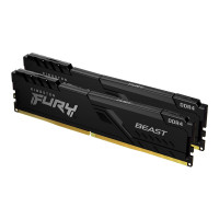Kingston Technology FURY Beast 64GB 3200MT/s DDR4 CL16 DIMM (Kit of 2) Black