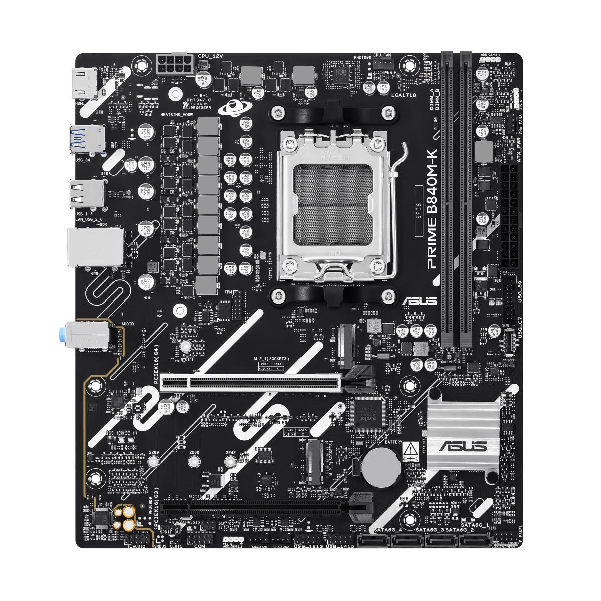 ASUS PRIME B840M-K AMD B840 Socket AM5 micro ATX