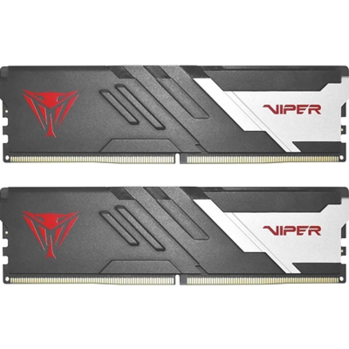 Patriot VIPER VENOM (PVV532G600C30K) 32GB (2X16GB) System Memory DRAM Kit, 6000MT/s, DDR5, CL30, Matte Black